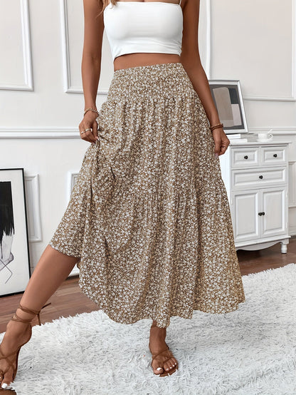 Elena – Jupe à petits motifs floraux