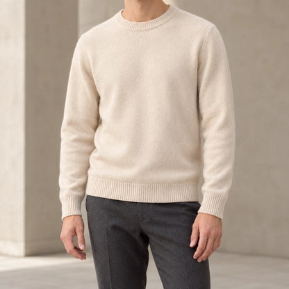 Pull classique en cachemire