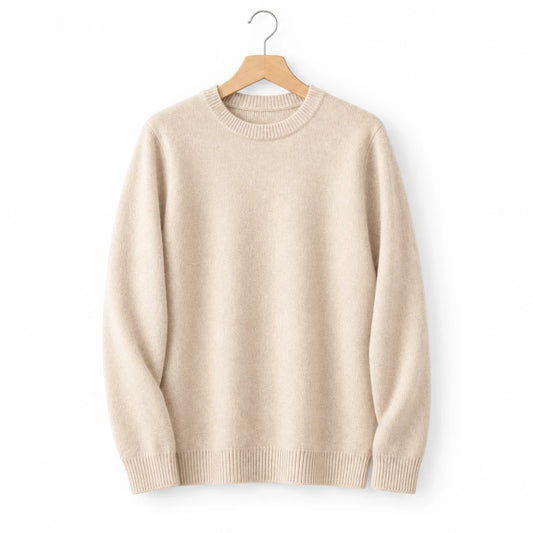 Pull classique en cachemire