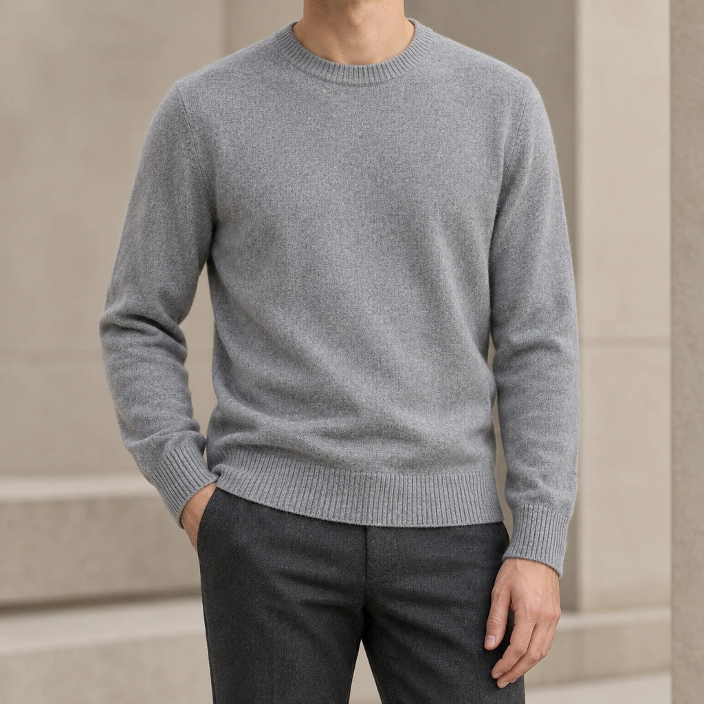 Pull classique en cachemire
