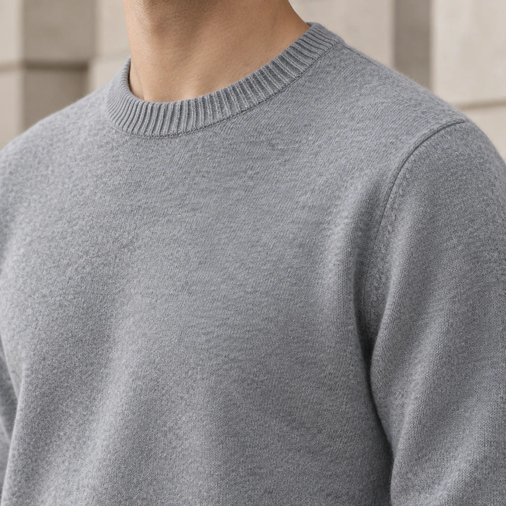 Pull classique en cachemire