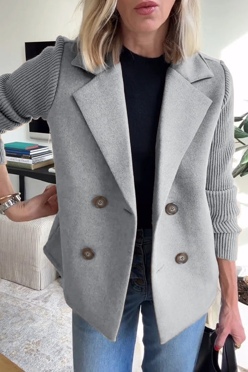 SASHA – MANTEAU BLAZER DÉCONTRACTÉ