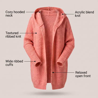 Valentina Rossi – Cardigan douillet en maille ample