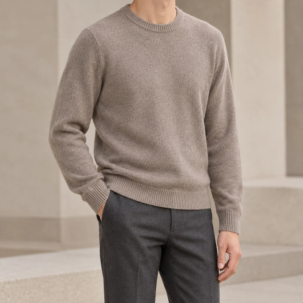 Pull classique en cachemire
