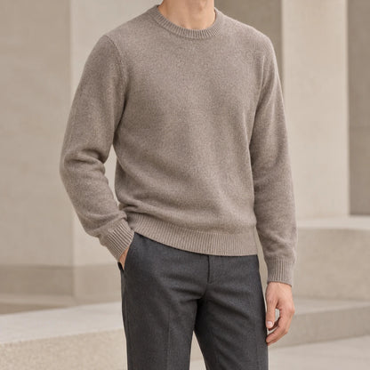 Pull classique en cachemire