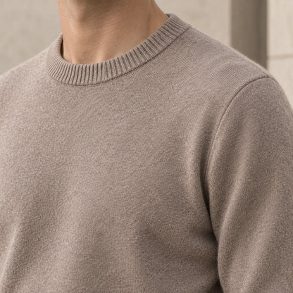 Pull classique en cachemire
