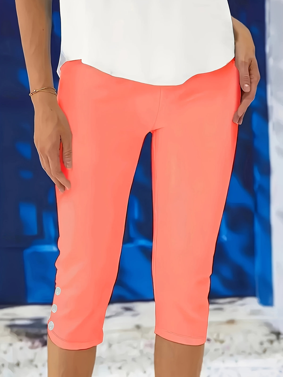 Clara – Pantacourt extensible élégant