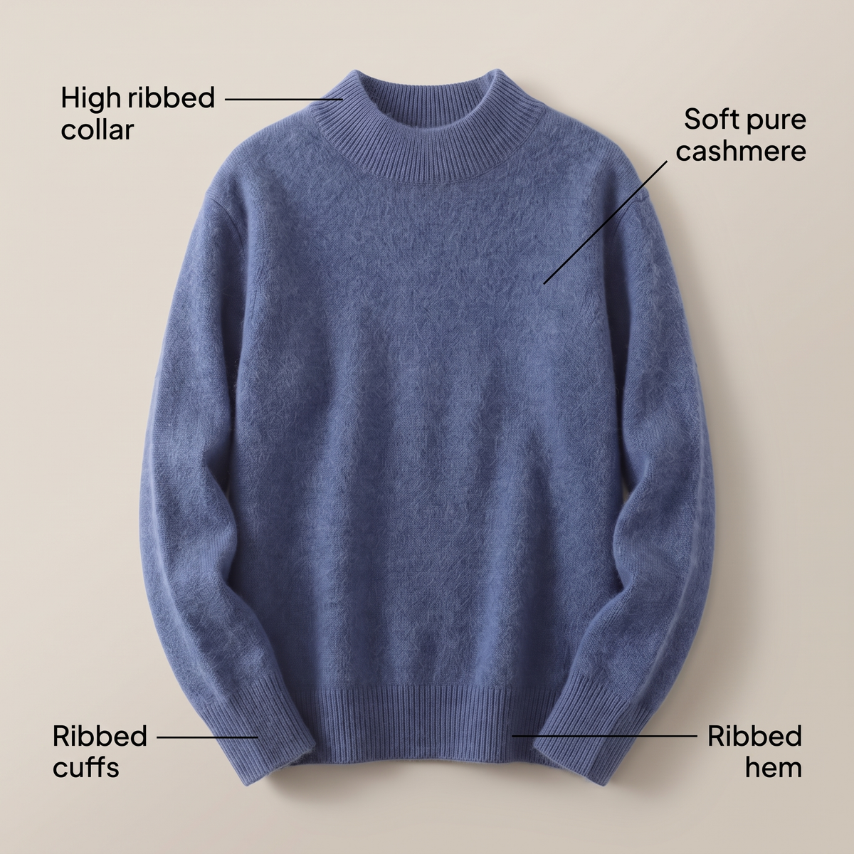 Arlington – Pull luxueux en cachemire