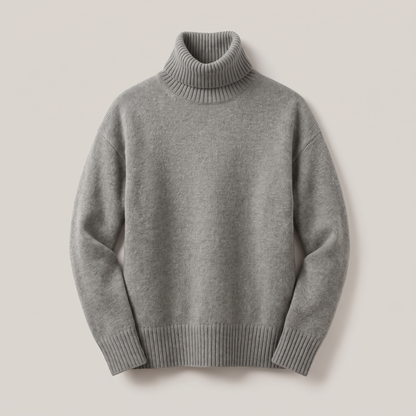 Aurora – Pull luxueux à col roulé en cachemire