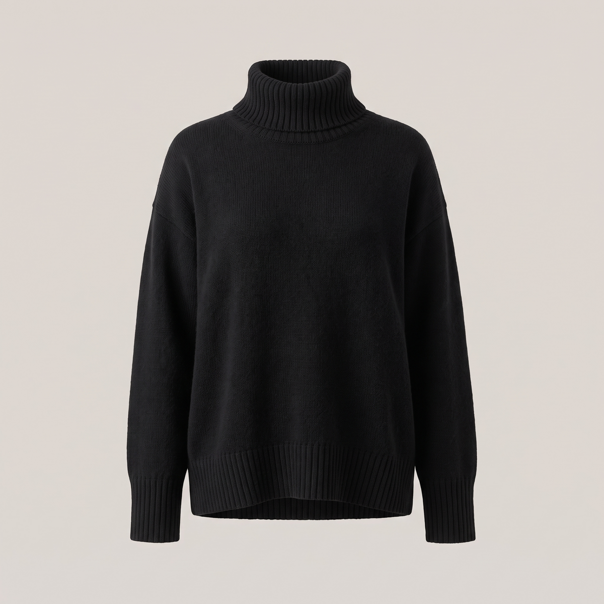 Aurora – Pull luxueux à col roulé en cachemire