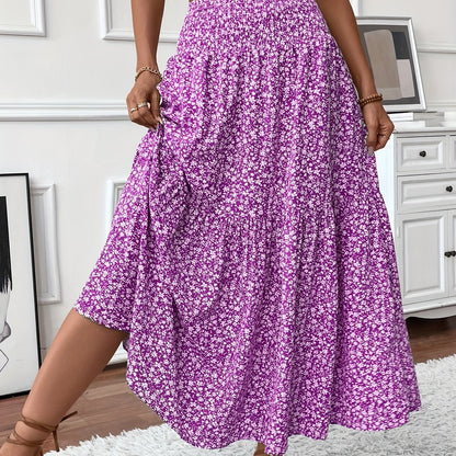 Elena – Jupe à petits motifs floraux