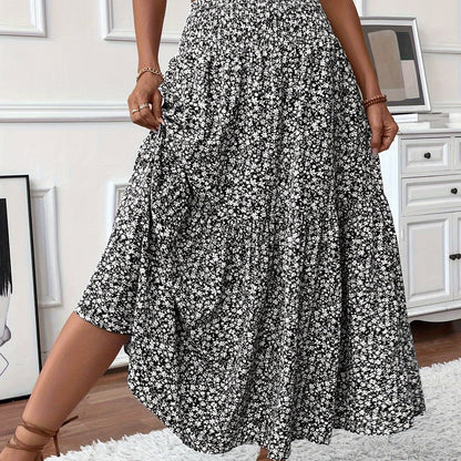 Elena – Jupe à petits motifs floraux