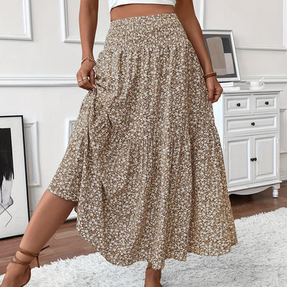 Elena – Jupe à petits motifs floraux