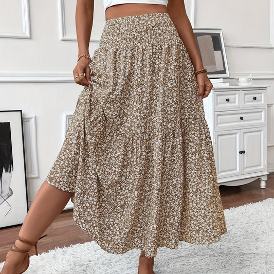 Elena – Jupe à petits motifs floraux