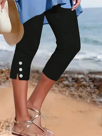 Clara – Pantacourt extensible élégant