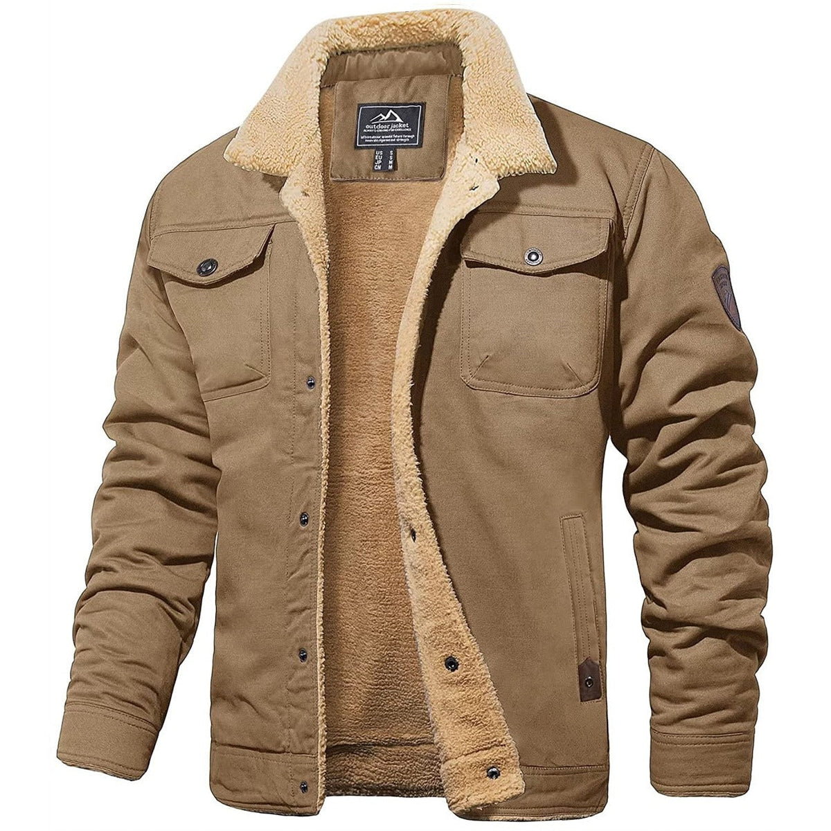 Casey | Bomber en polaire