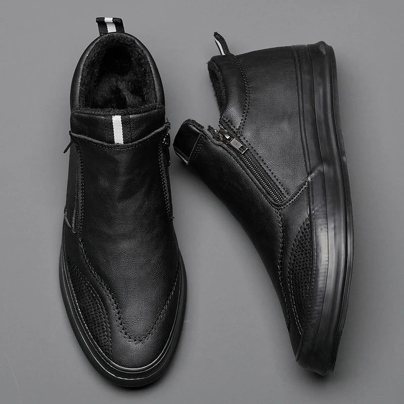 Brooks – Baskets en cuir