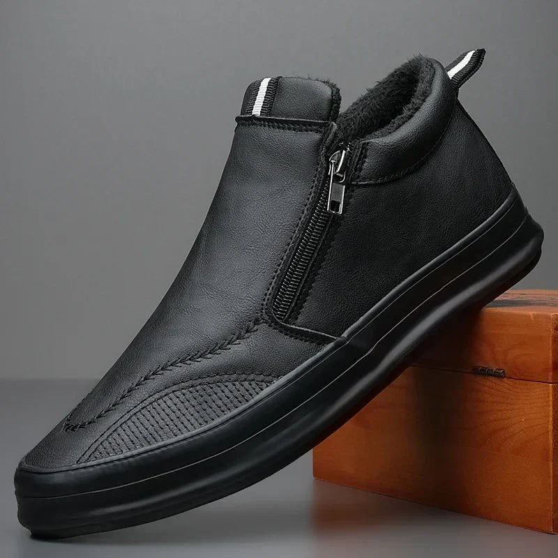 Brooks – Baskets en cuir