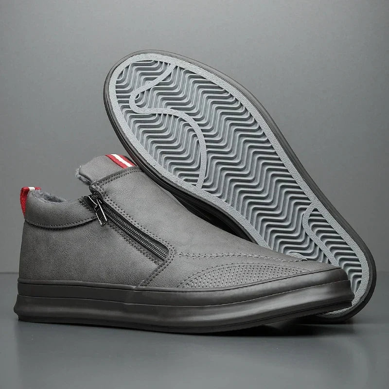 Brooks – Baskets en cuir