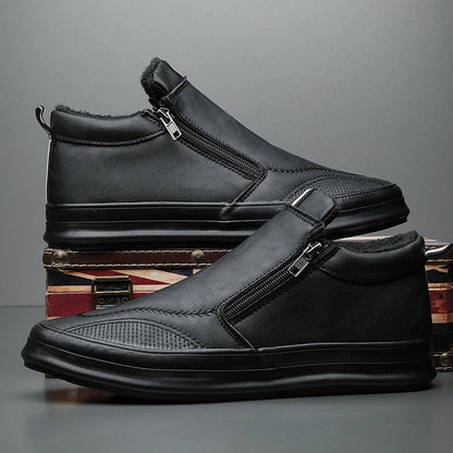 Brooks – Baskets en cuir