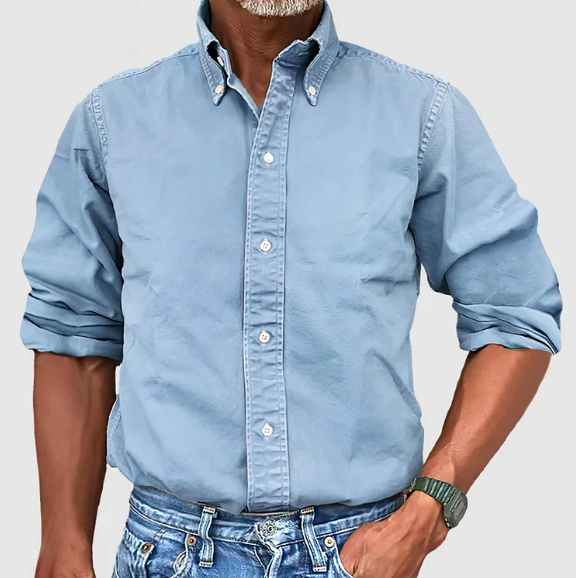 Nelson | Chemise essentielle à manches longues