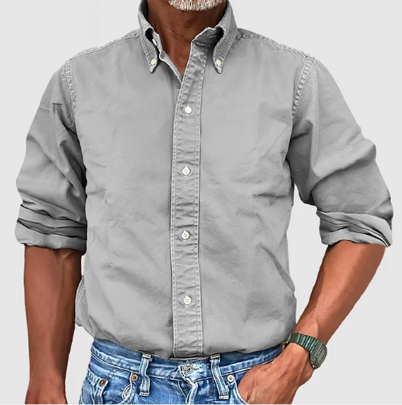 Nelson | Chemise essentielle à manches longues