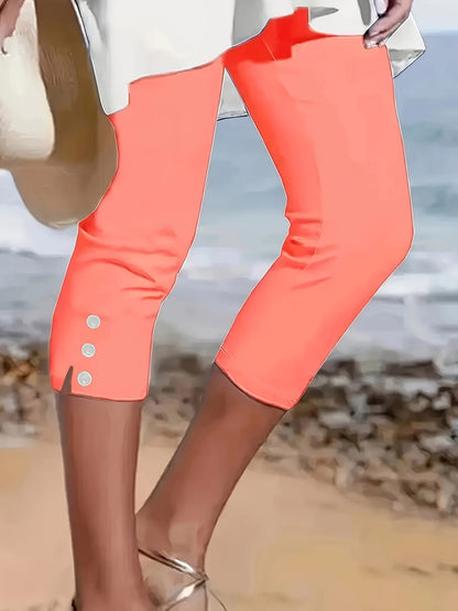 Clara – Pantacourt extensible élégant