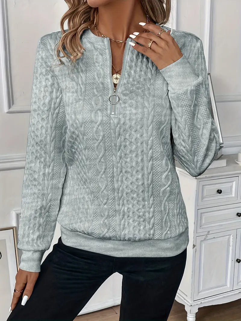 Amy | Pull zippé
