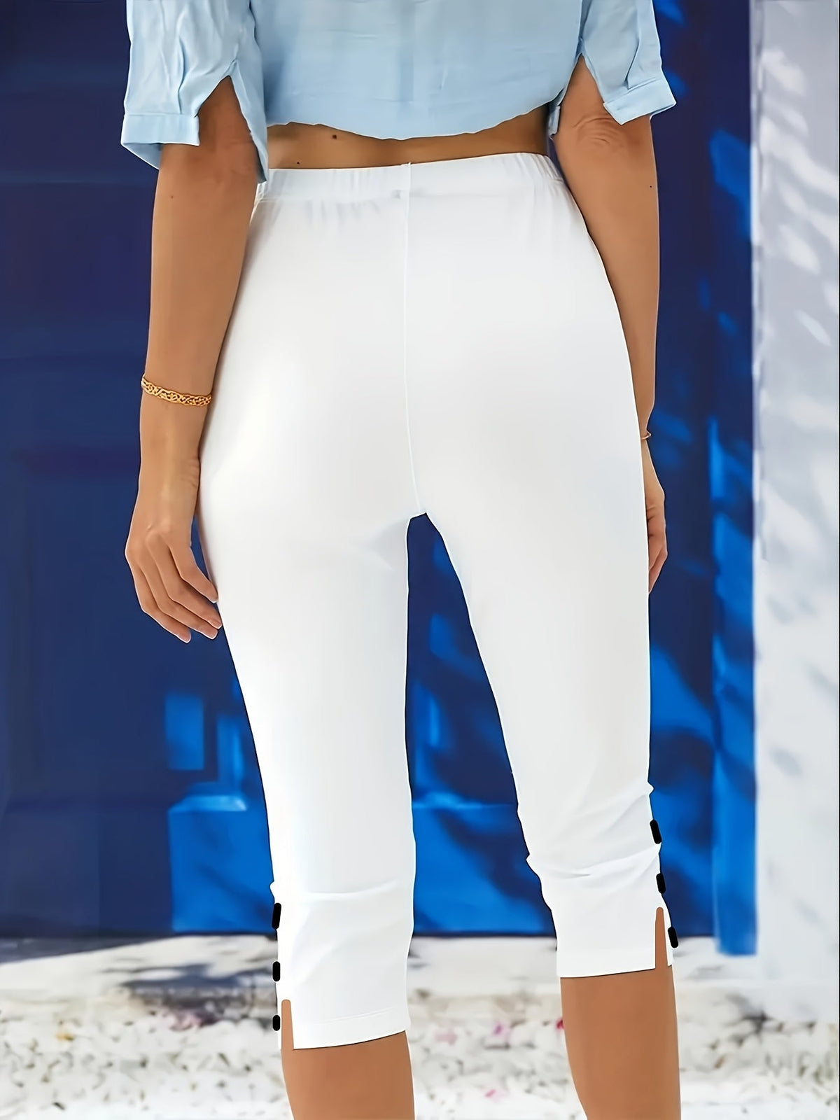 Clara – Pantacourt extensible élégant