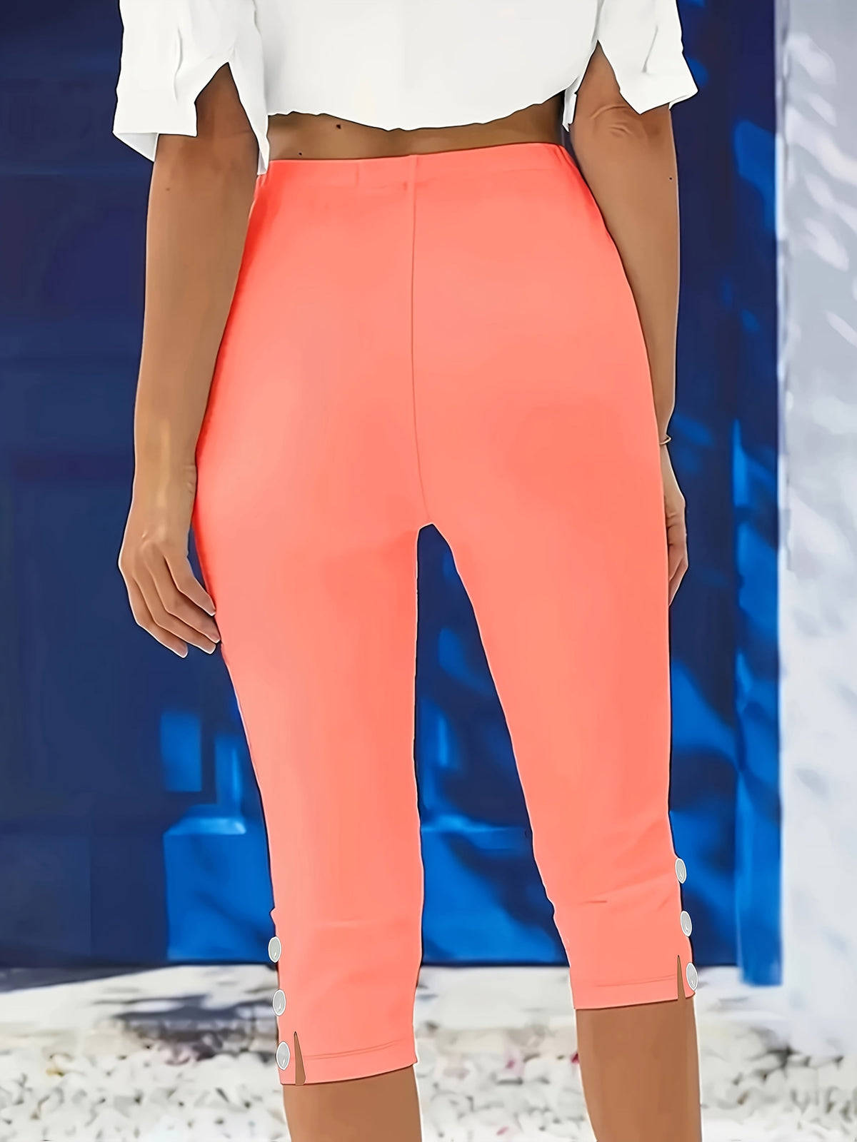 Clara – Pantacourt extensible élégant