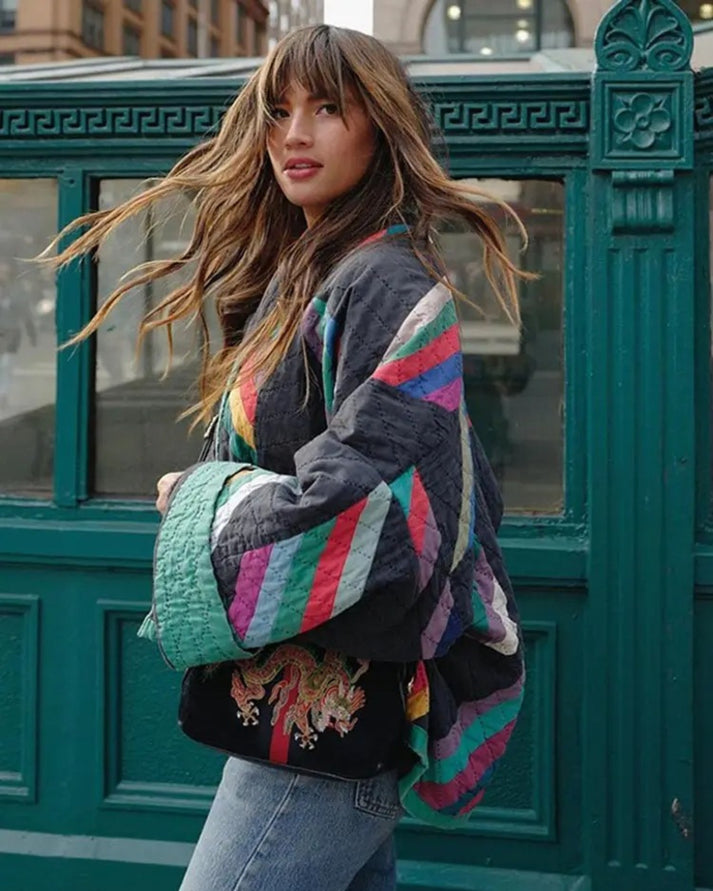 Aria – Manteau rétro