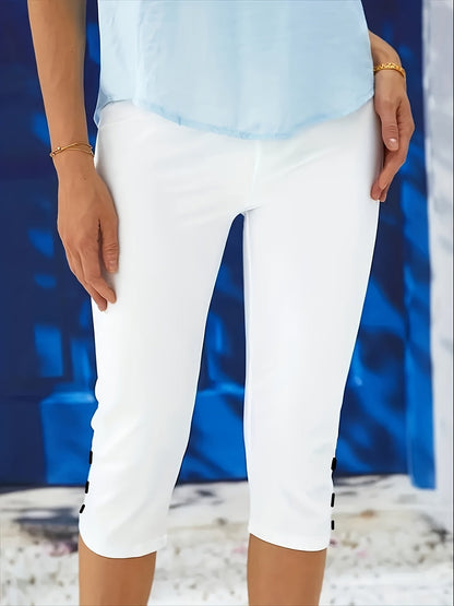 Clara – Pantacourt extensible élégant