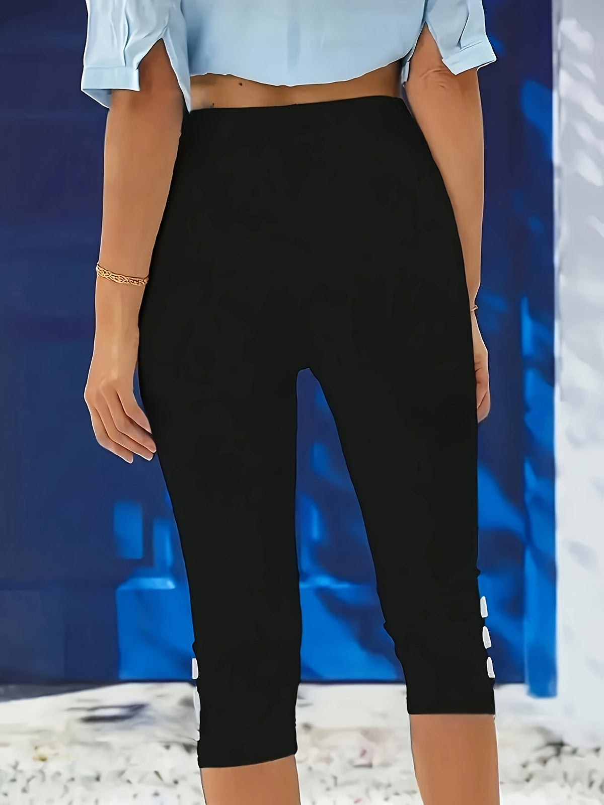 Clara – Pantacourt extensible élégant