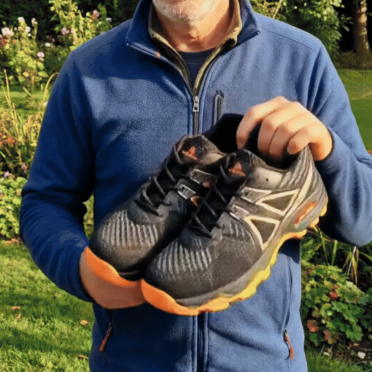 Chaussures de marche à confort orthopédique pour homme