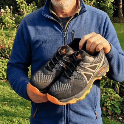 Chaussures de marche à confort orthopédique pour homme