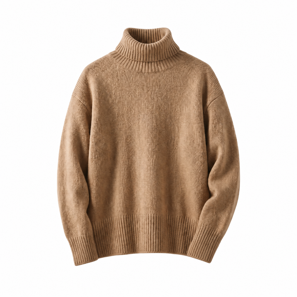 Aurora – Pull luxueux à col roulé en cachemire