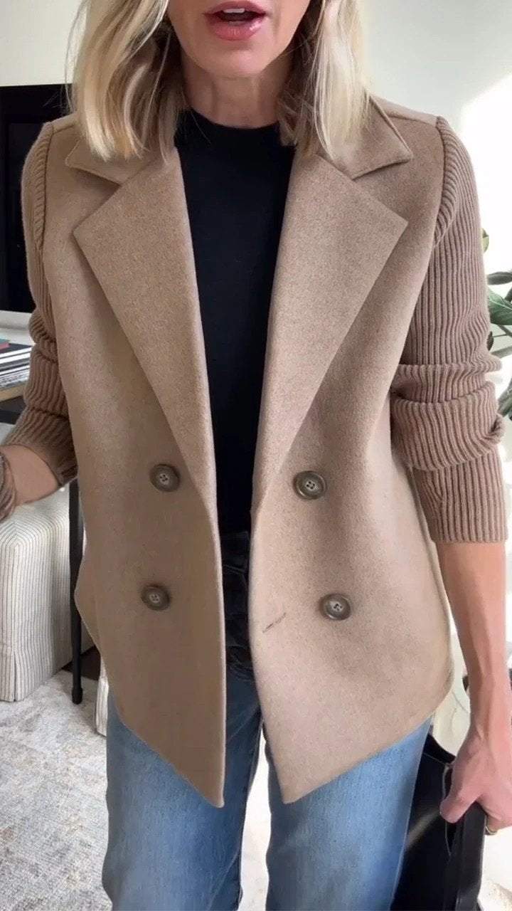 SASHA – MANTEAU BLAZER DÉCONTRACTÉ