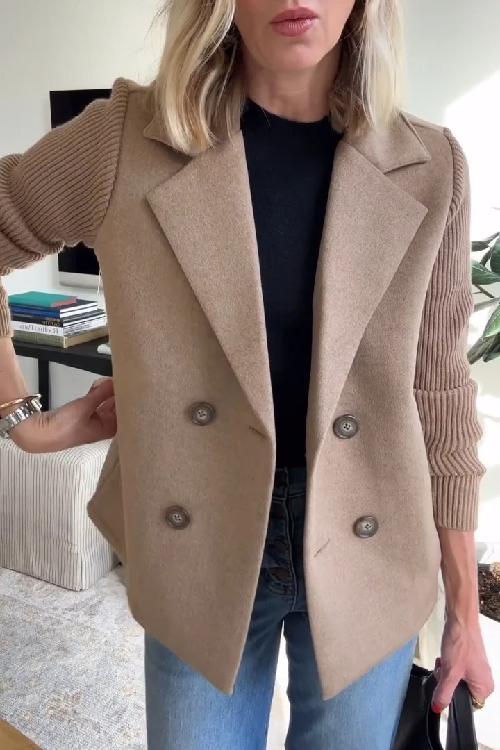 SASHA – MANTEAU BLAZER DÉCONTRACTÉ