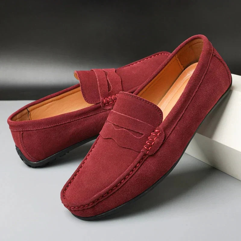 VERONA – MOCASSINS EN DAIM