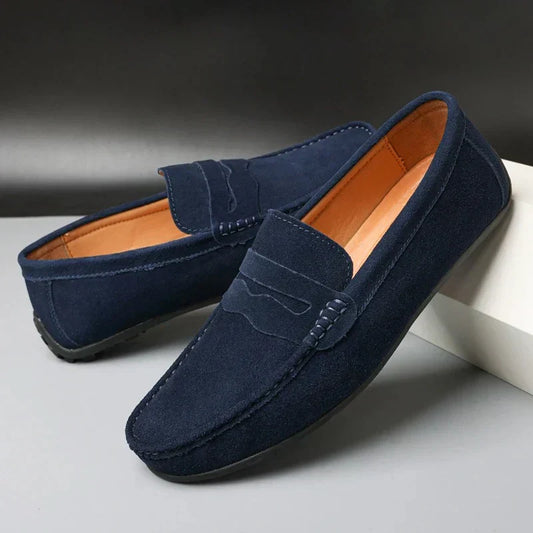 VERONA – MOCASSINS EN DAIM